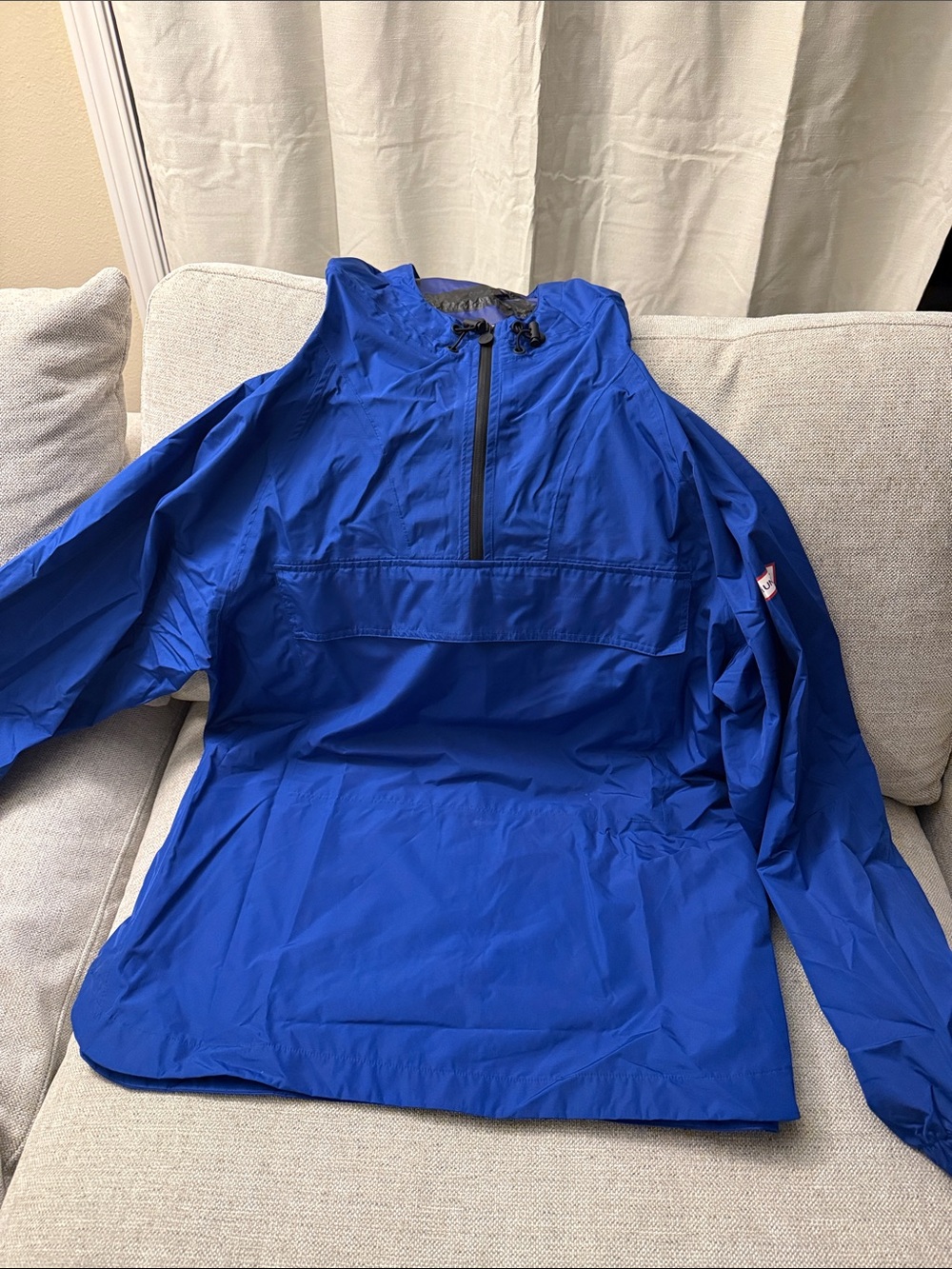 Hunter Royal Blue Lightweight Anorak Shirt Jacket